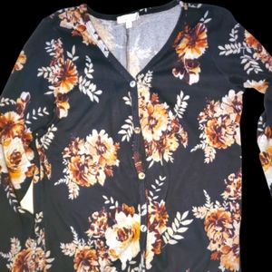 Butter Churning Blouse V Neck